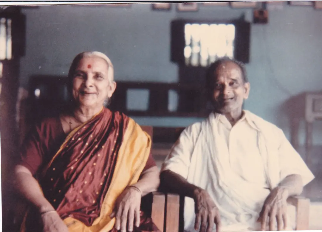 Smt Krishnaveni and Shri Govinda Bhat